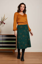 Laden Sie das Bild in den Galerie-Viewer, Top King Louie Style: V-Neck Bellsleeve Spiro in Maple Orange *New in*