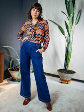 Laden Sie das Bild in den Galerie-Viewer, Jeans MADEMOISELLE YÉYÉ, Style: Colette, Farbe: Blue