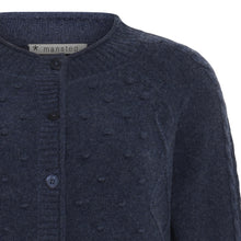 Laden Sie das Bild in den Galerie-Viewer, Strickjacke *mansted, Style: Cabo, Farbe: Soft Blue *New in*