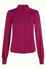 Laden Sie das Bild in den Galerie-Viewer, Bluse King Louie, Style: Carina Blouse Viscose Light, Farbe: Wild Fuchsia, *New in*