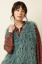 Laden Sie das Bild in den Galerie-Viewer, Weste King Louie, Style: Cilla Gilet Empire, Farbe: Silver Green, *New in*