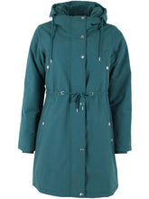 Laden Sie das Bild in den Galerie-Viewer, Jacke Danefae, Danenora Winterparka, Farbe: Slate (petrol), *New in*