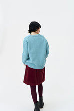 Laden Sie das Bild in den Galerie-Viewer, Pullover UVR Berlin Style:Darjaina blau (2932) *Sale*
