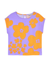 Laden Sie das Bild in den Galerie-Viewer, Shirt Mademoiselle Yéyé, Style: Flashback Top, Farbe: Big Flower *Sale*
