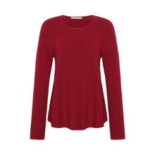 Laden Sie das Bild in den Galerie-Viewer, Pullover *mansted, Style: IVY, Farbe: Ruby, *New in*