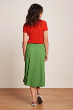 Laden Sie das Bild in den Galerie-Viewer, Rock King Louie, Style: Juno Midi Skirt Milano Crepe, Farbe: Jade Green, *Sale*