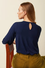 Laden Sie das Bild in den Galerie-Viewer, Oberteil King Louie, Style: Luella Top Viscose Light, Farbe: 491 - Rhondonite Blue, *New in*