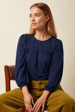 Laden Sie das Bild in den Galerie-Viewer, Oberteil King Louie, Style: Luella Top Viscose Light, Farbe: 491 - Rhondonite Blue, *New in*