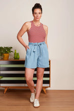 Laden Sie das Bild in den Galerie-Viewer, Shorts King Louie, Style: Marnie Shorts Festa Light Denim, Farbe: Blue Tint *Sale*