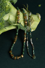 Laden Sie das Bild in den Galerie-Viewer, Kette Lumisha, Style: N430 Kette Hedi, Farbe: grün *New in*