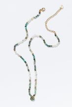 Laden Sie das Bild in den Galerie-Viewer, Kette Lumisha, Style: N430 Kette Hedi, Farbe: grün *New in*