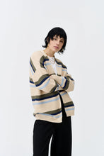 Laden Sie das Bild in den Galerie-Viewer, Strickjacke UVR Berlin Style: Nellyina (2919) gestreift *Sale*