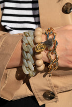 Laden Sie das Bild in den Galerie-Viewer, Armband Lumisha, Style: Ruby, Farbe: Sage *Sale*