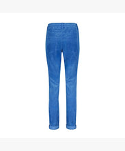 Laden Sie das Bild in den Galerie-Viewer, Hose Red Button, Style: Tessy Cord, Farbe: bright blue, *New in*