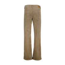 Laden Sie das Bild in den Galerie-Viewer, Hose Red Button Style: Colette Cord, Farbe: light taupe *New in*