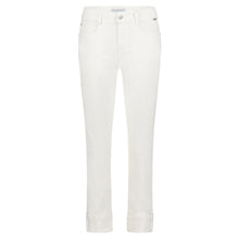 Laden Sie das Bild in den Galerie-Viewer, Hose Red Button, Style: Kate coloured denim, Farbe: Off White, *Sale*