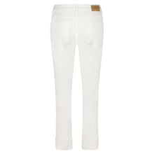 Laden Sie das Bild in den Galerie-Viewer, Hose Red Button, Style: Kate coloured denim, Farbe: Off White, *Sale*