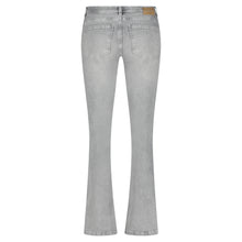 Laden Sie das Bild in den Galerie-Viewer, Hose Red Button, Style: Babette denim, Farbe: light grey, *New in*