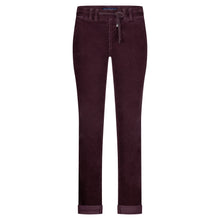 Laden Sie das Bild in den Galerie-Viewer, Hose Red Button, Style: Tessy Cord, Farbe: Aubergine, *New in*