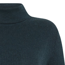 Laden Sie das Bild in den Galerie-Viewer, Rollkragen Shirt *mansted, Style: Tilda, Farbe: Dark Aqua, *New in*