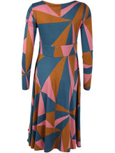 Laden Sie das Bild in den Galerie-Viewer, Kleid Danefae Style: ORGANIC - Danesigrid Interlock Dress Tobacco TRIANGULATE *Sale*