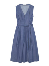 Laden Sie das Bild in den Galerie-Viewer, Kleid Mademoiselle Yeye, Style: Urban Explorer Dress, Farbe: Indigo Blue, *Sale*