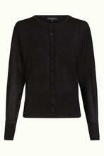 Laden Sie das Bild in den Galerie-Viewer, Strickjacke King Louie, Style: Valentina Cardi Spiro, Farbe: 001 black, *New in*