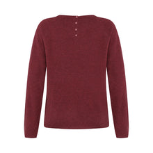 Laden Sie das Bild in den Galerie-Viewer, Pullover *mansted, Style: Hattie, Farbe: Ruby, *New in*