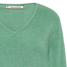 Laden Sie das Bild in den Galerie-Viewer, Pullover *mansted, Style: Nerida, Farbe: 48 – sea, *Sale*