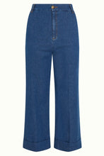 Laden Sie das Bild in den Galerie-Viewer, Hose King Louie, Style: Lisa Culotte Chambray, Farbe: Denim Blue *Sale*