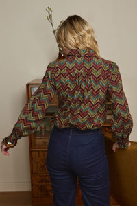 Bluse King Louie; Style: Maisie Blouse Farley, *Sale*