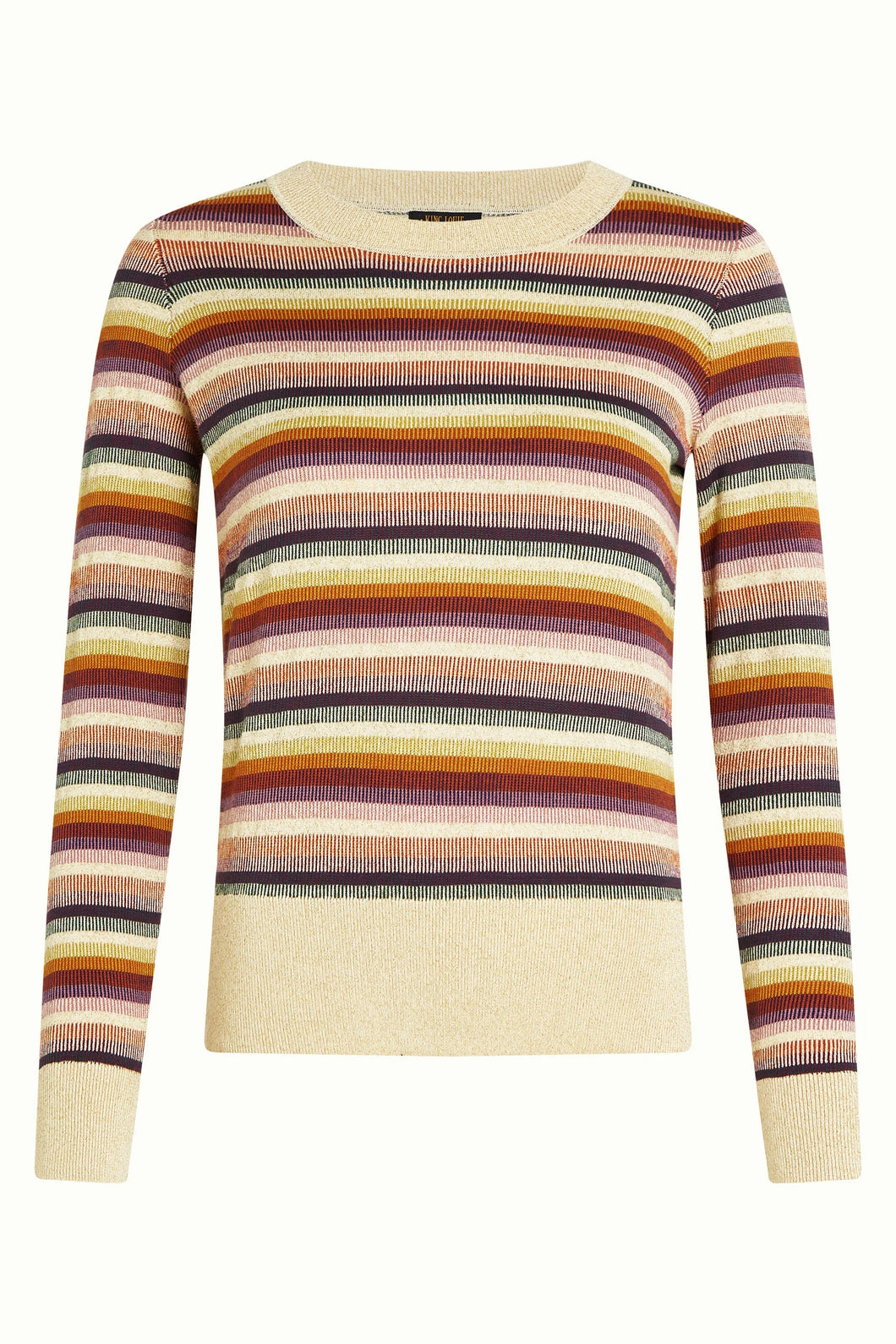 Oberteil King Louie, Style: Agnes Top Mercury, Farbe: Creme Mercury, *New in*