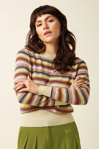 Oberteil King Louie, Style: Agnes Top Mercury, Farbe: Creme Mercury, *New in*