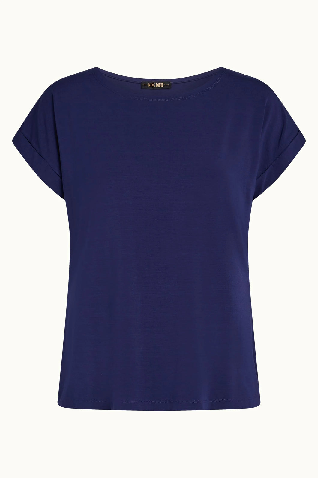 Shirt King Louie, Style: Aria Top Caprice, Farbe: Beacon Blue, *New in*