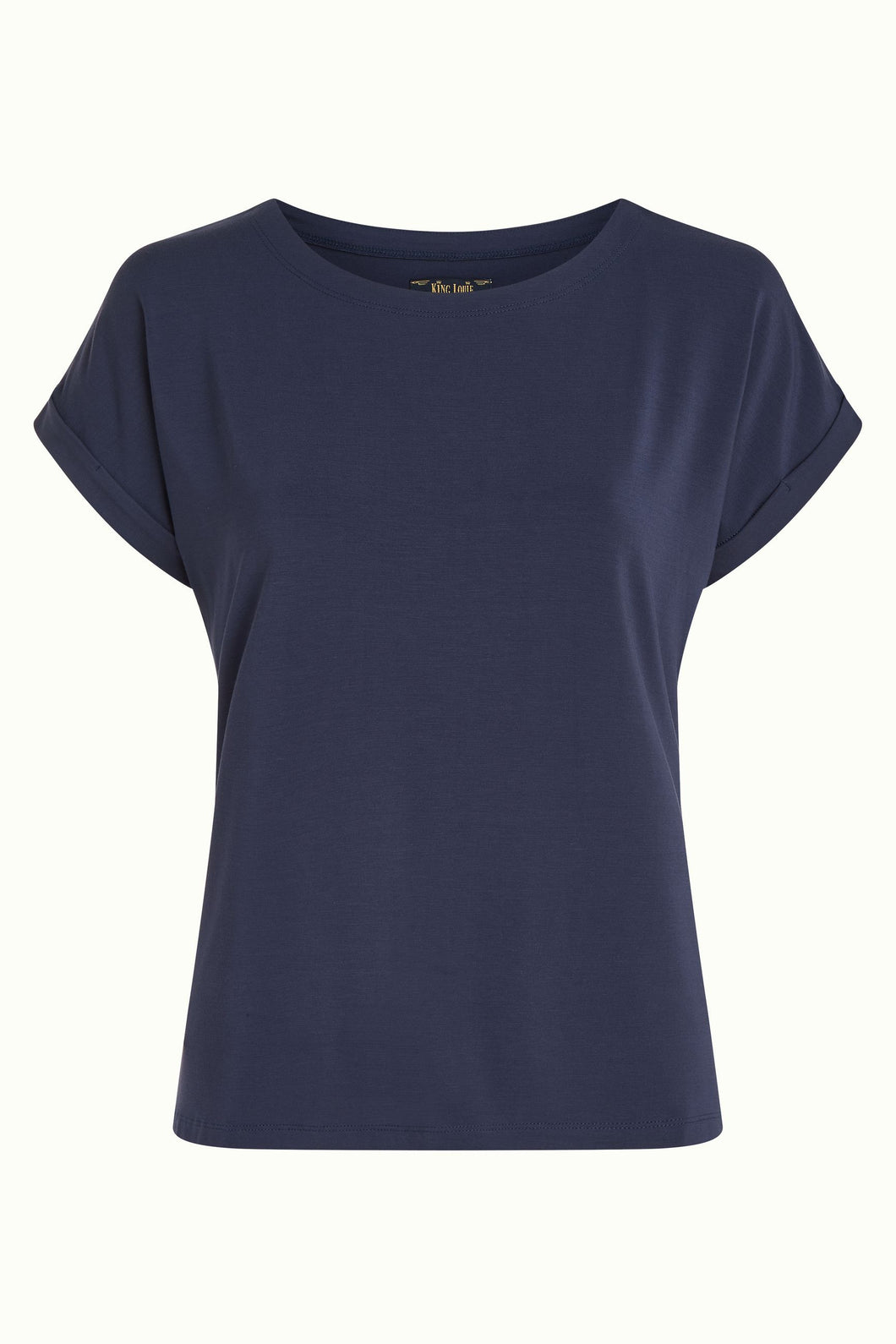 Shirt King Louie, Style: Aria Top Caprice, Farbe: Evening Blue, *New in*