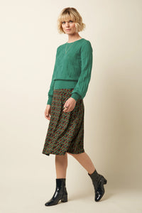 Shirt King Louie, Style: Bell Top Club, Farbe: Smoke Green, *New in*
