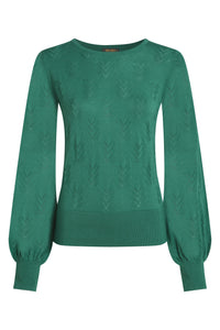 Shirt King Louie, Style: Bell Top Club, Farbe: Smoke Green, *New in*