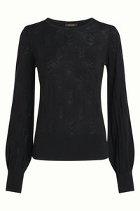 Shirt King Louie, Style: Bell Top Club, Farbe: Black, *New in