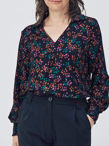 Bluse Mademoiselle YÉYÉ, Style: Ever Elegance Blouse, Farbe: minigingko *Sale*