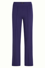 Laden Sie das Bild in den Galerie-Viewer, Hose King Louie, Style: Border Pintuck Pants Milano Uni, Farbe: 491-Rhondonite Blue, *New in*
