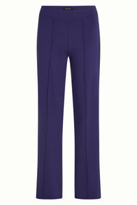 Hose King Louie, Style: Border Pintuck Pants Milano Uni, Farbe: 491-Rhondonite Blue, *New in*