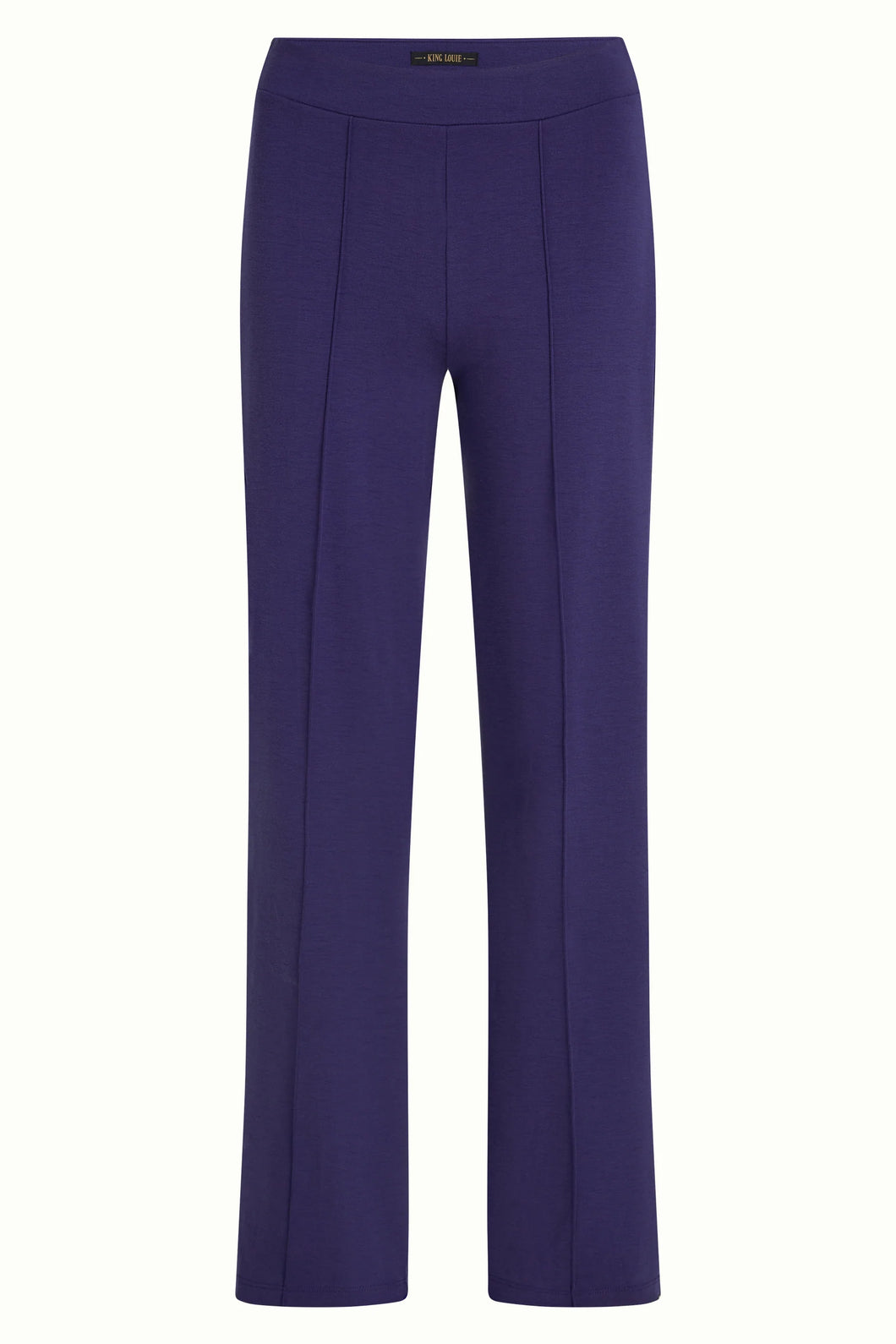 Hose King Louie, Style: Border Pintuck Pants Milano Uni, Farbe: 491-Rhondonite Blue, *New in*