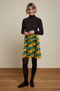 Rock King Louie, Style: Border Skirt Aurelia, Farbe: 001 black, *Sale*