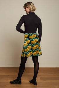 Rock King Louie, Style: Border Skirt Aurelia, Farbe: 001 black, *New in*