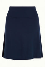 Laden Sie das Bild in den Galerie-Viewer, Rock King Louie, Style: Border Skirt Milano Uni Farbe: Evening Blue *New in*
