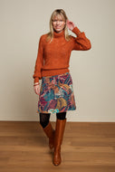 Rock King Louie, Style: Border Skirt Nightingale, Farbe: blue, *New in*