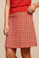Rock King Louie, Style: Border Skirt Rowe, Farbe: Fiery Red, *New in*