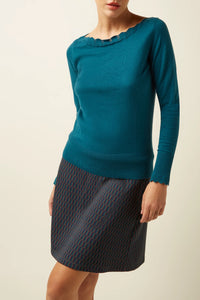 Rock King Louie, Style: Border Skirt Spring, Farbe: vening Blue - Spring *New in*