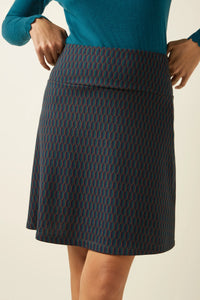 Rock King Louie, Style: Border Skirt Spring, Farbe: vening Blue - Spring *New in*