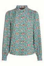 Laden Sie das Bild in den Galerie-Viewer, Bluse King Louie, Style: Carina Blouse Revel, Farbe: Silver Green - Revel *New in*
